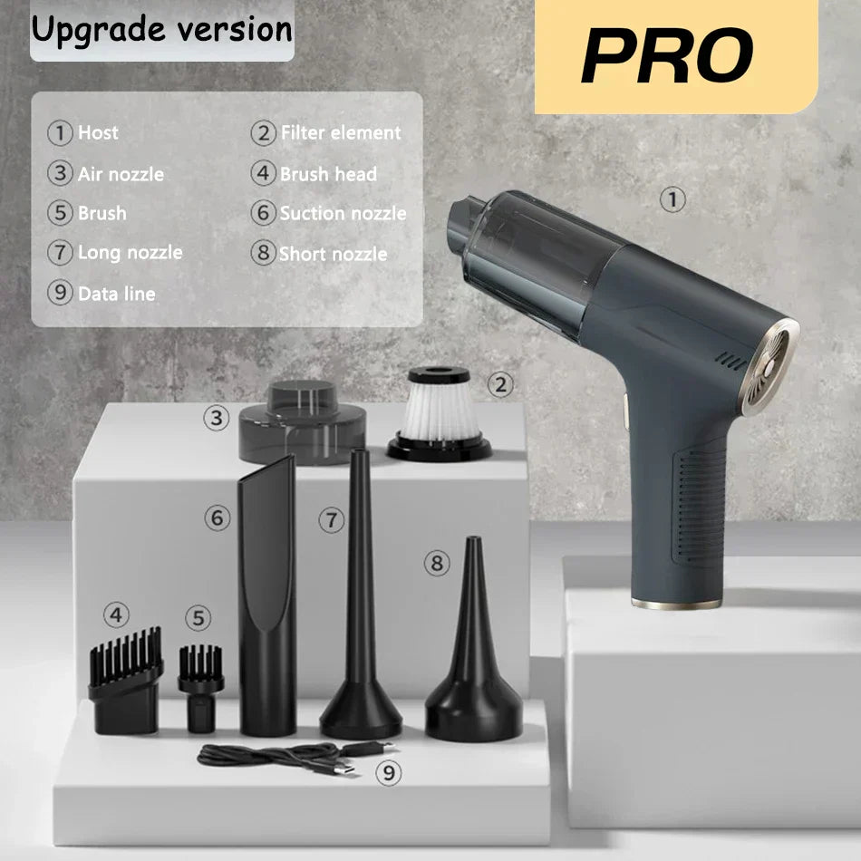 Luna ProVac Mini – Powerful Handheld Wet & Dry Vacuum Cleaner