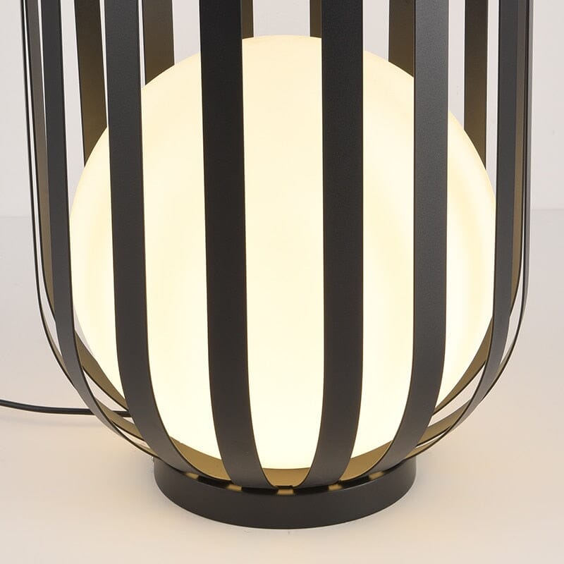 LyraBloom Flower Pot Table Lamp | Solar Outdoor Garden Light