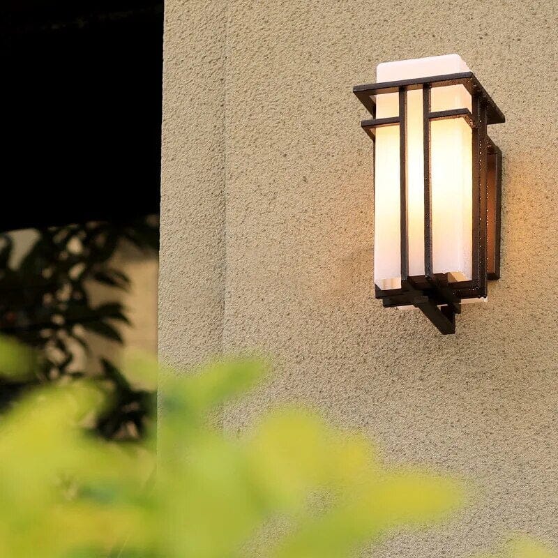 Asteron Outdoor Wall Light Aluminum Exterior LED Fixture