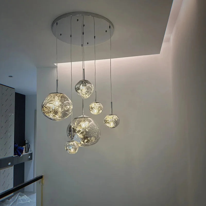 Lava Style LED Pendant Light for Modern Home Decor