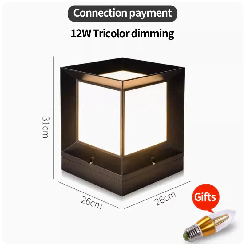 NovaLux Solar Wall Lights Modern Outdoor Pathway Lighting