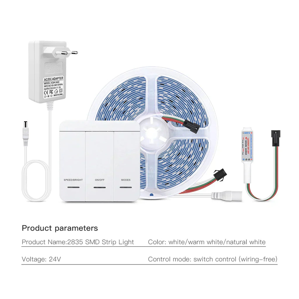 NexaNova 10 Meter Wall LED Strip Light With Horse Run Pattern