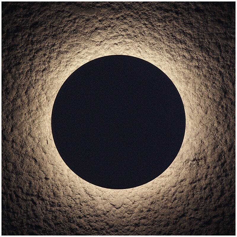 AstraRound Round LED Loft Wall Light Available In White Black Or Gray