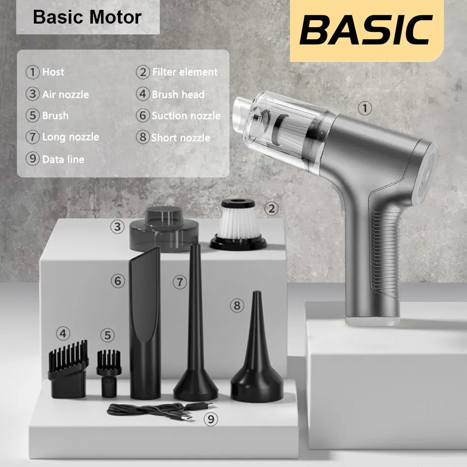 Luna ProVac Mini – Powerful Handheld Wet & Dry Vacuum Cleaner