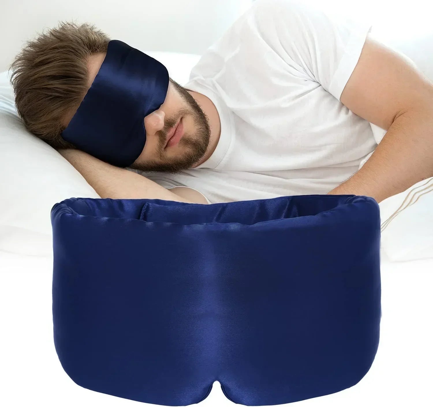 Deep Sleep Double Layer Silk Sleeping Mask