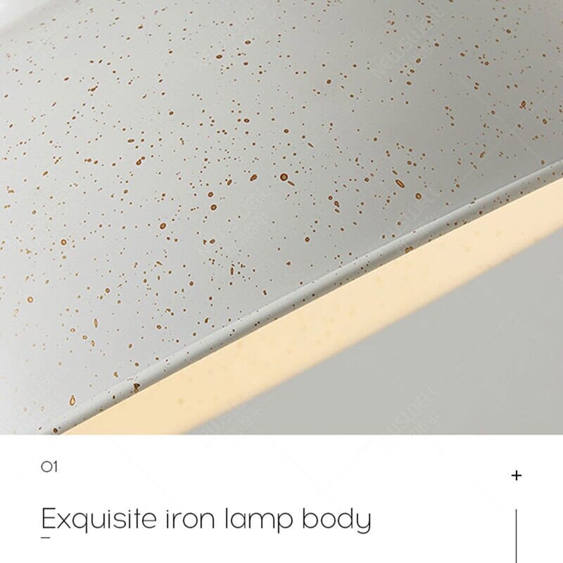 AstraLume Minimalist White LED Suspension Light For Modern Dining