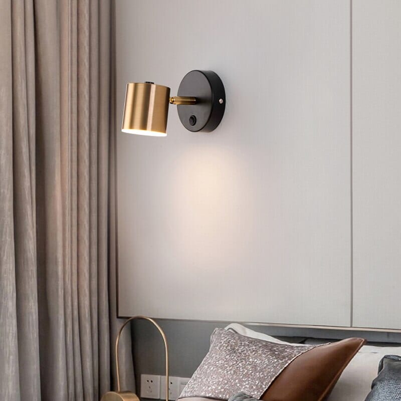 NovaLume Wall Lamp With Adjustable Reading Spotlight For Bedside And Workspace