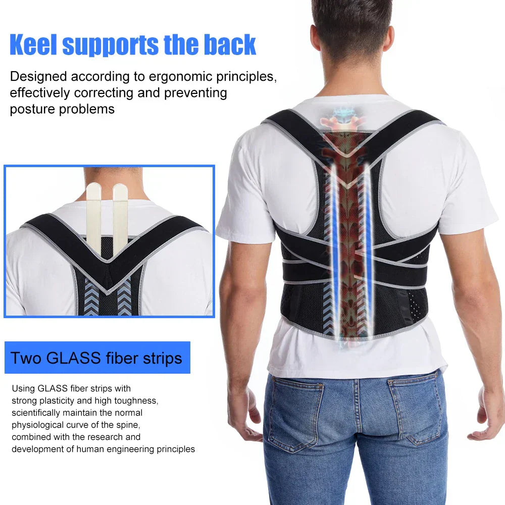 Adjustable Lumbar Brace & Spine Support Belt
