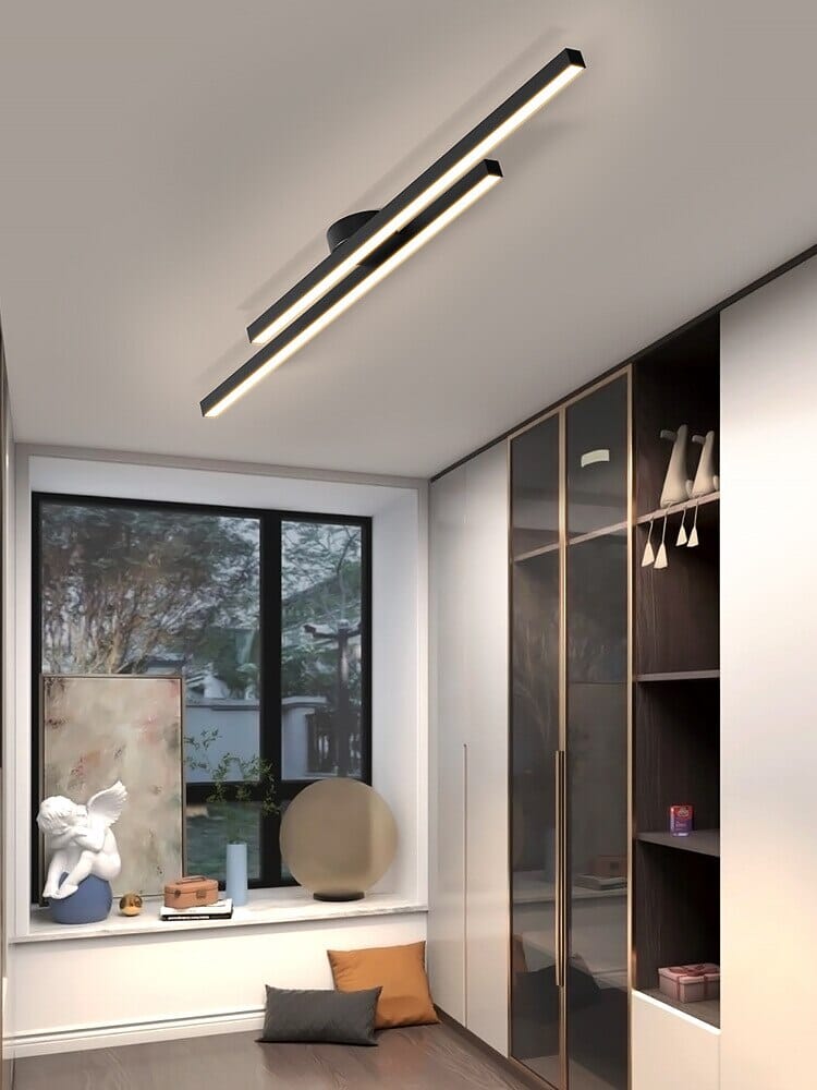 AureaLine LED Linear Chandelier For Dining Rooms And Hallways