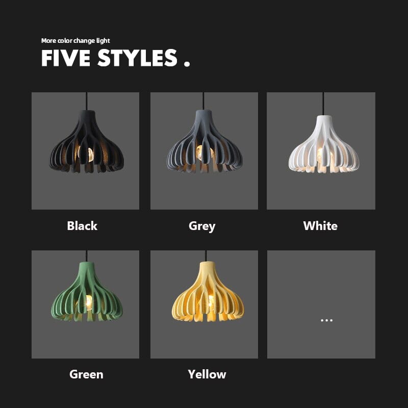 Aurelia Resin Macaron Pendant Light For Ceiling With Adjustable Length