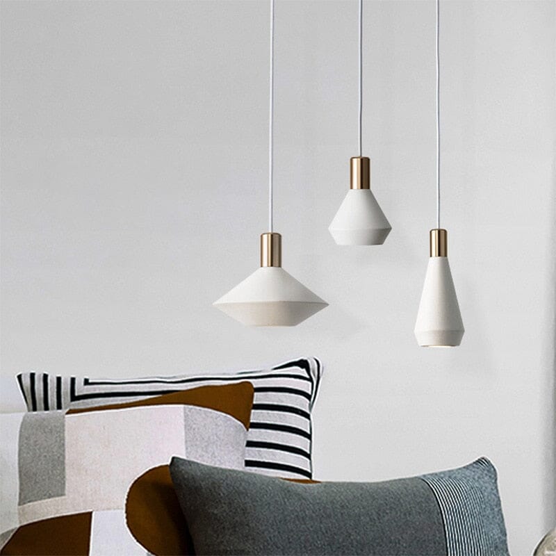 Virelia Nordic Pendant Light In Premium Iron Minimalist Design For Small Spaces