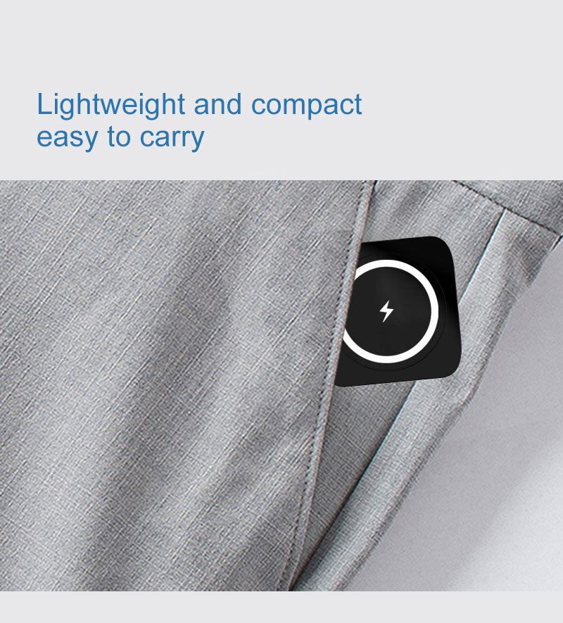 3v1 Rychlá magnetická skládací bezdrátová nabíječka pro iPhony, AirPods a Apple Watch