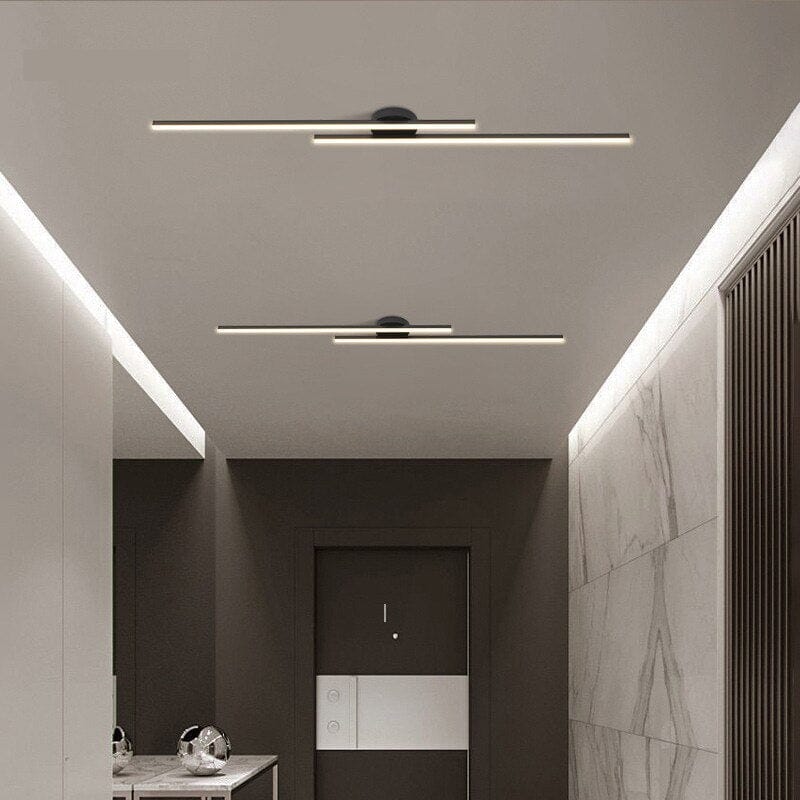 AureaLine LED Linear Chandelier For Dining Rooms And Hallways