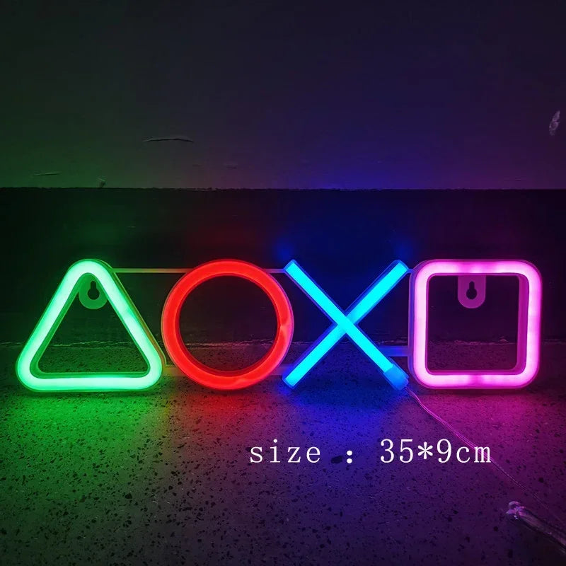 LuminaPulse USB LED Neon Light for Game Room Ambient Glow