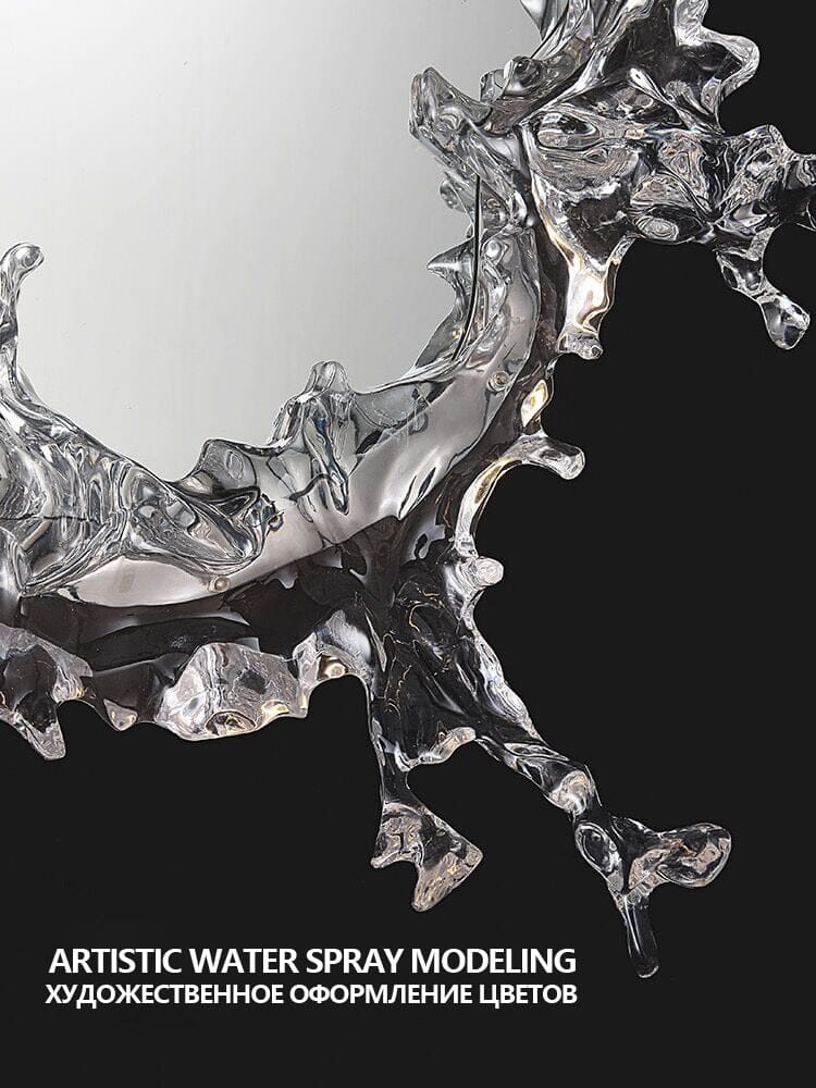 ウォータースプラッシュLEDミラーランプ