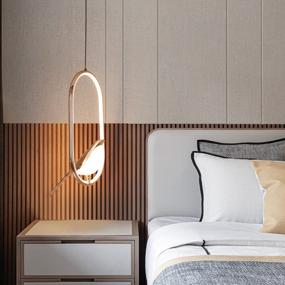 Lyra Nest Pendant Light Nordic Bird-Inspired Ceiling Fixture