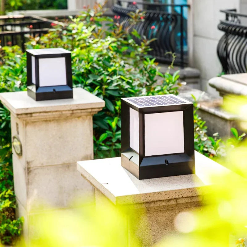 NovaLux Solar Wall Lights Modern Outdoor Pathway Lighting