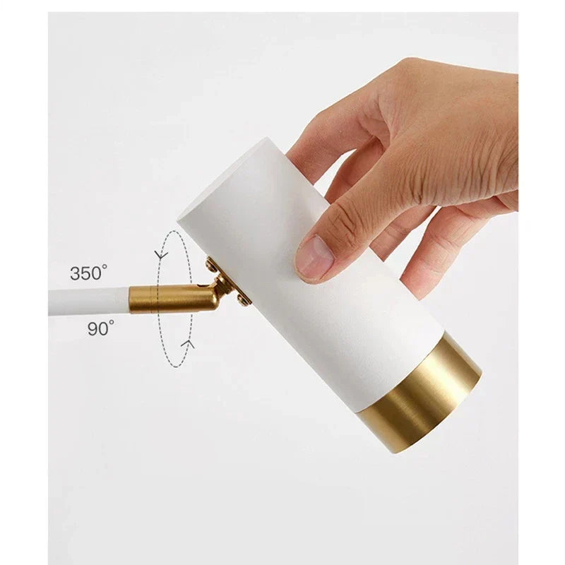 Marble Arch Style Adjustable Wall Lights With Rotating Arm And Adjustable Head