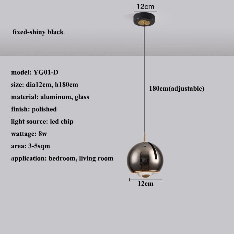 Orion Arc LED Pendant Lights with Adjustable Angle