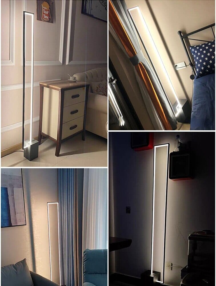 Aeris Nordic Floor Lamp Adjustable Warm Light for Reading and Ambience