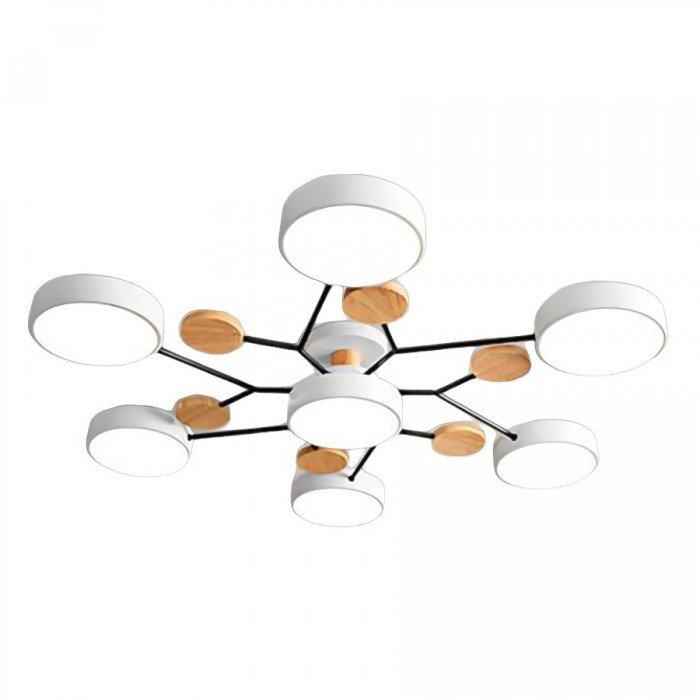 Scandinavian ceiling light-branched design, stylish & sustainable with LED technology