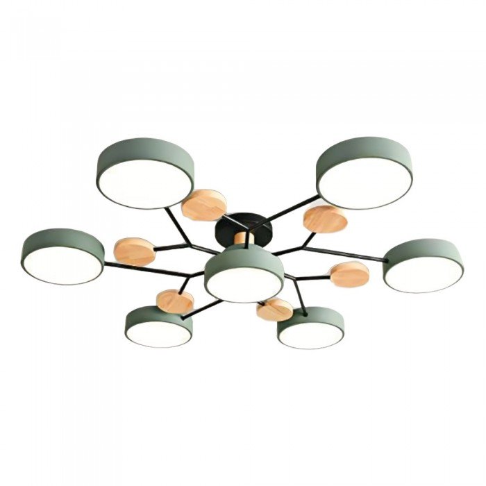 Scandinavian ceiling light-branched design, stylish & sustainable with LED technology