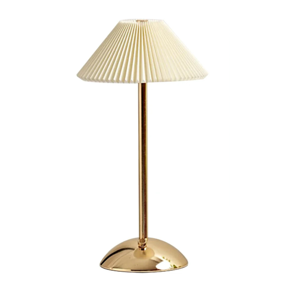 Lâmpada de mesa recarregável escandinava