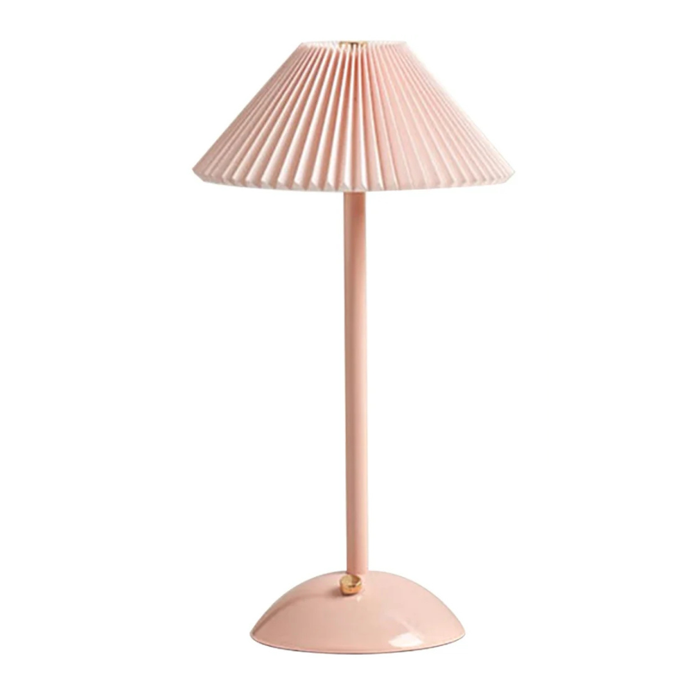 Lâmpada de mesa recarregável escandinava