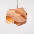 Scandinavian wooden pendant lamp
