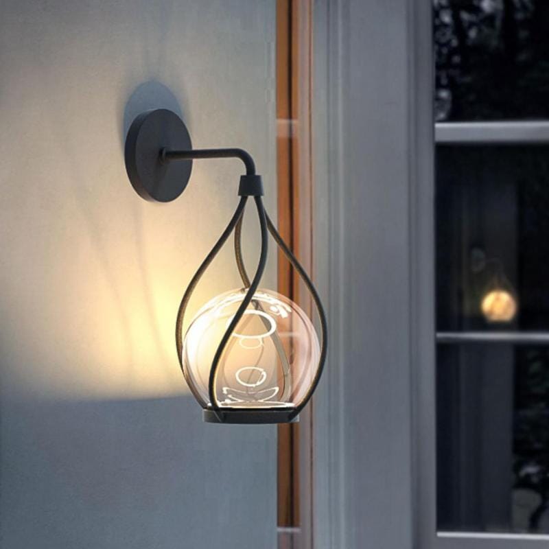 Retro Style LED Wall Sconces for Garden, Balcony and Patio