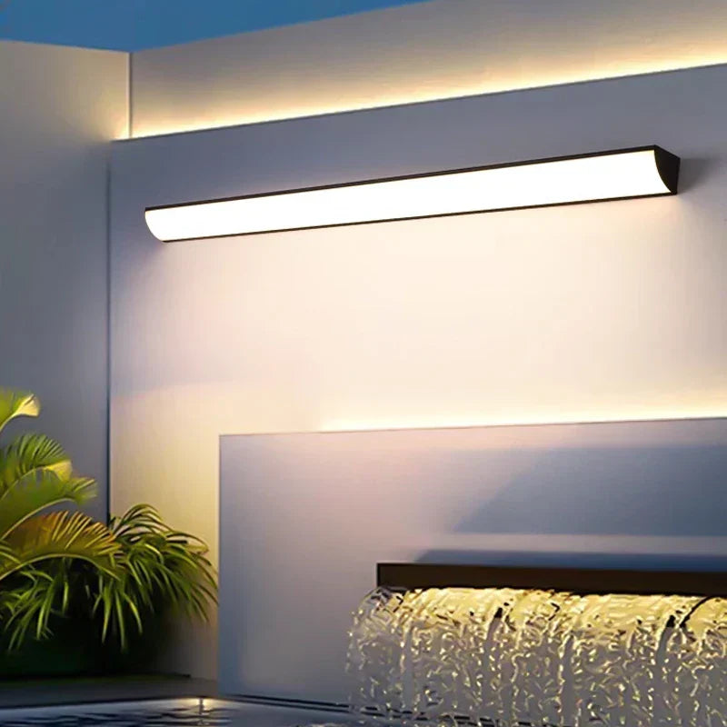 Aurelia Outdoor Wall Light With Rust Resistant LED Exterior Lamp