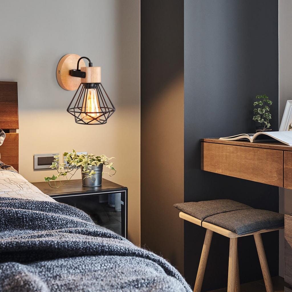 Nordic Vintage Wood Pendant Lights For Cozy Interiors