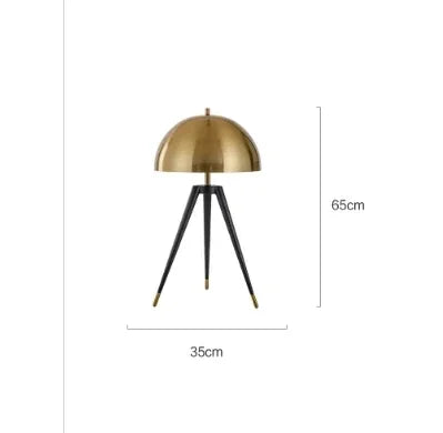 LumaArc Floor Lamp With LED Lighting And Black Base