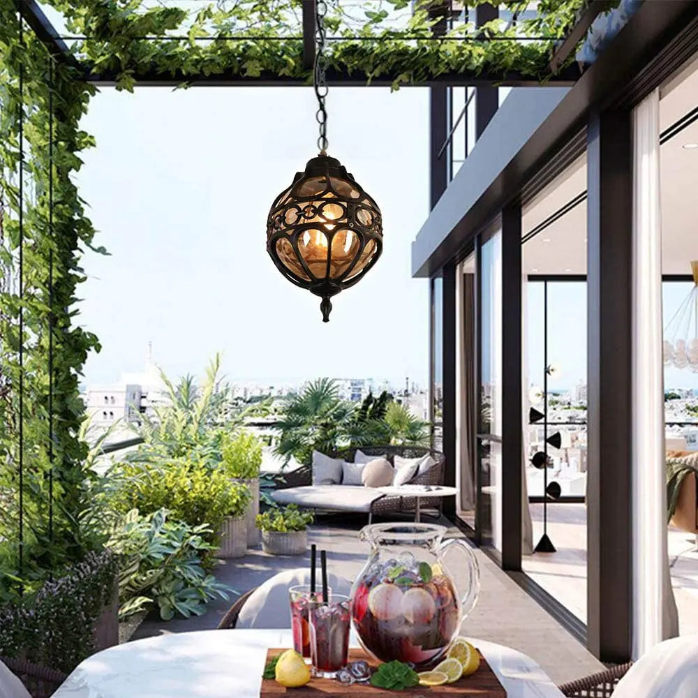 Kevara Vintage Outdoor Garden LED Light in Rust Resistant Aluminum