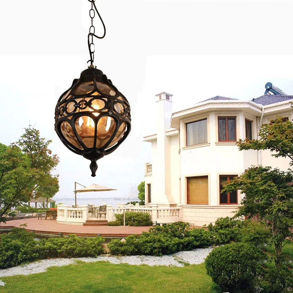 Kevara Vintage Outdoor Garden LED Light in Rust Resistant Aluminum