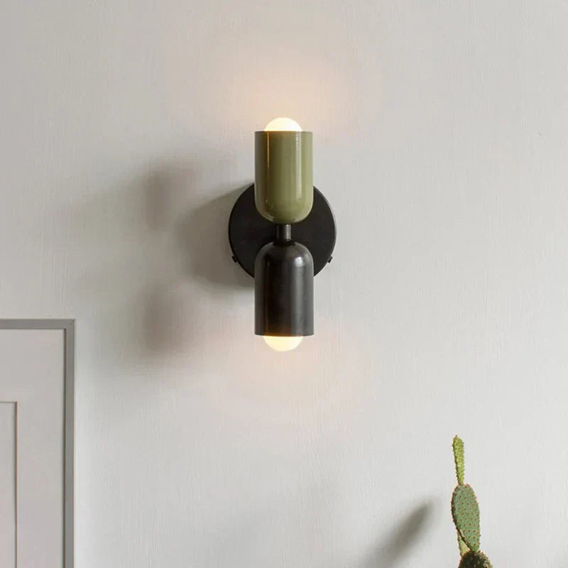 Minimalist Nordic Double Head Wall Sconce