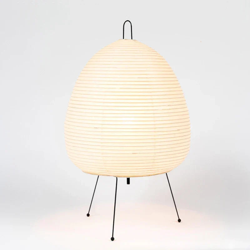 Akari-Inspired Japanese Table Lamp