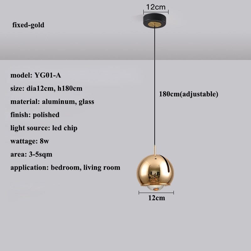 Orion Arc LED Pendant Lights with Adjustable Angle