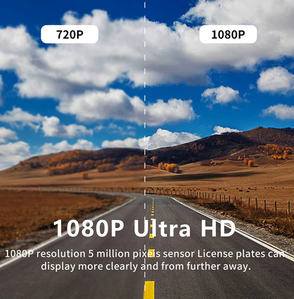 1080P WiFi duální kamera do auta – přední a vnitřní kamera s IR nočním viděním a smyčkovým záznamem