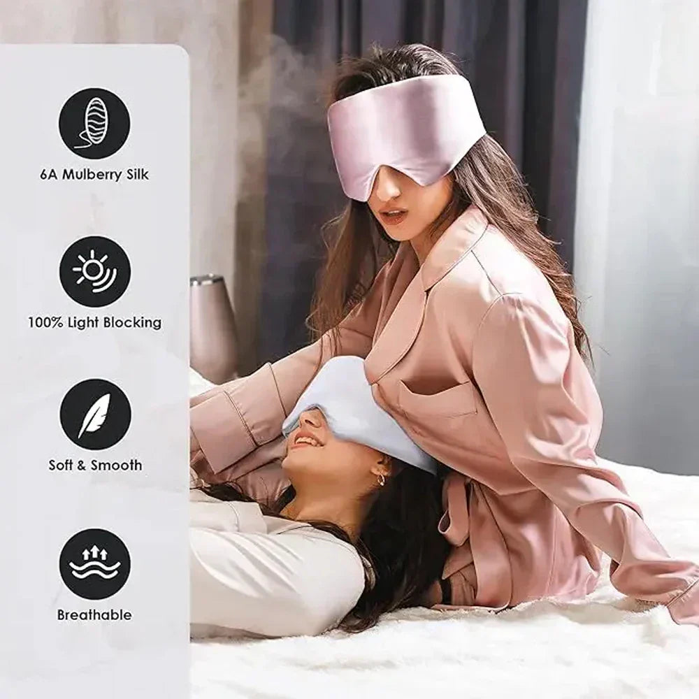 Deep Sleep Double Layer Silk Sleeping Mask
