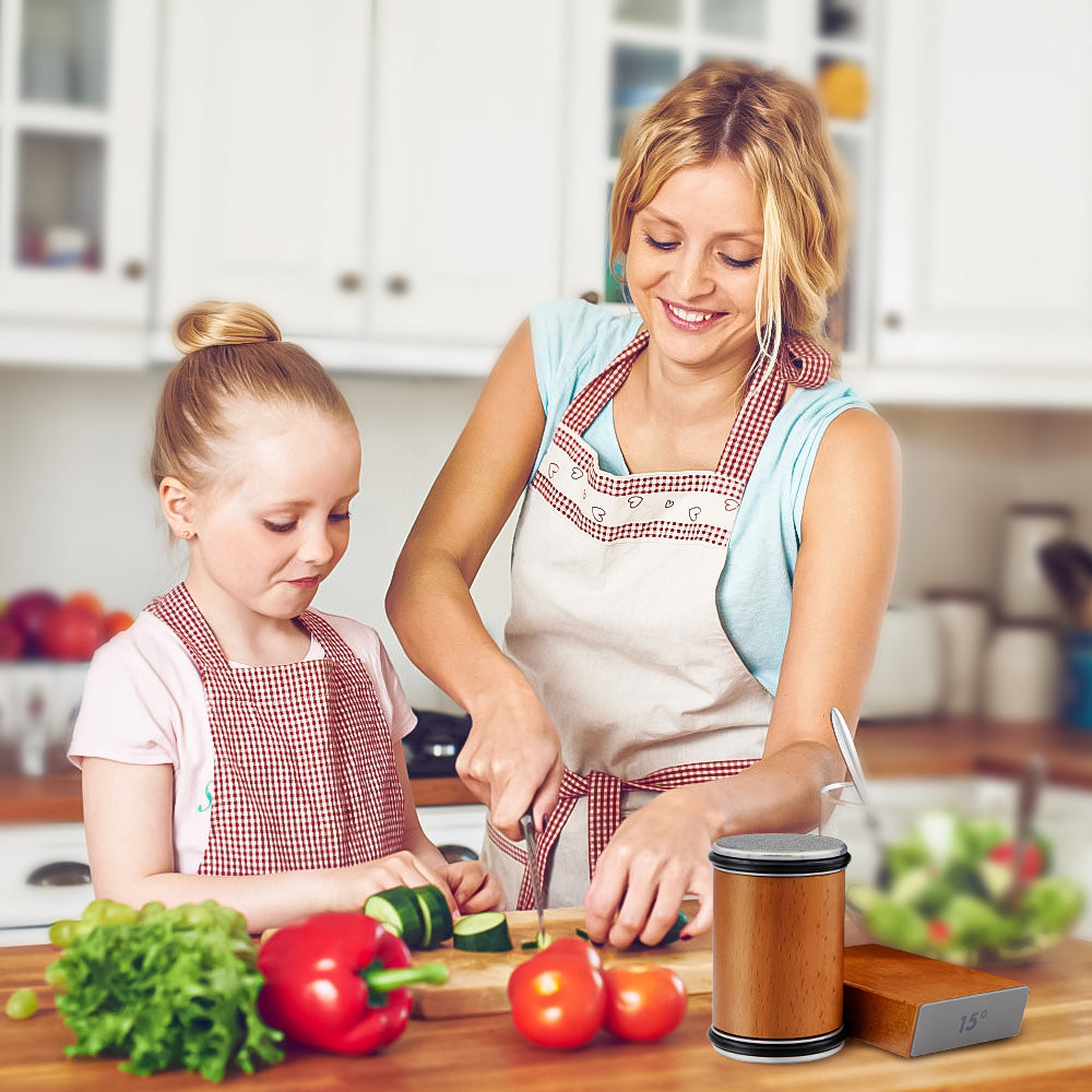 Magnetický diamantový brousek na válcové nože – Snadné ostření a broušení čepelí