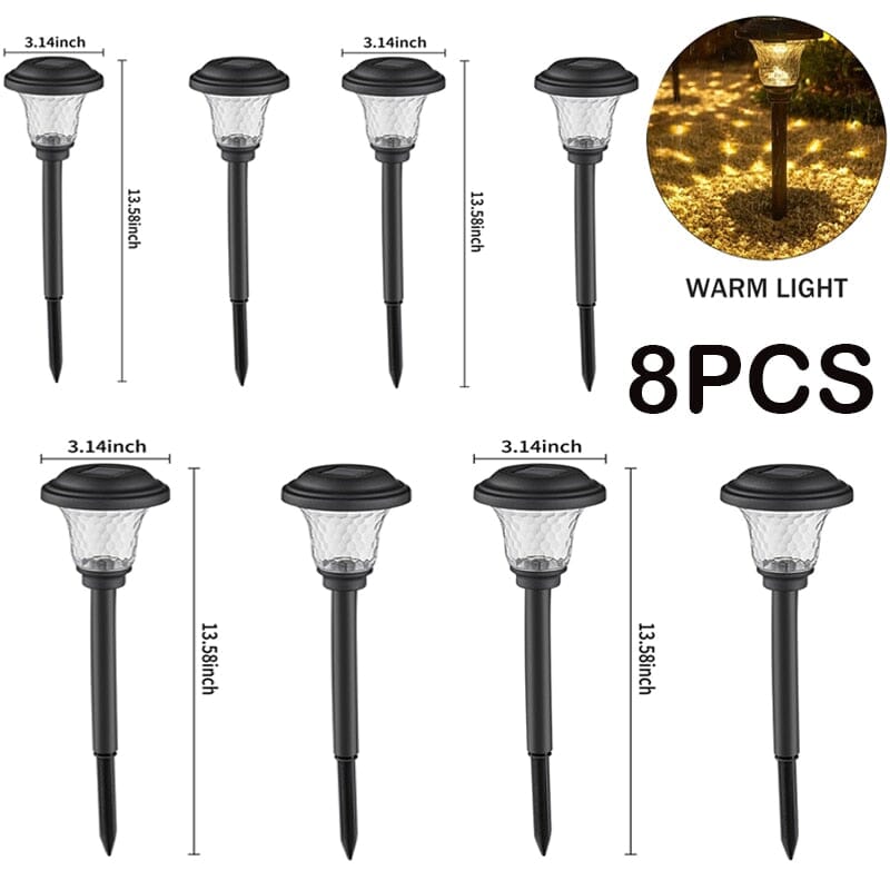 NovaRay Solar LED Lights for Pathways Decks and Gardens