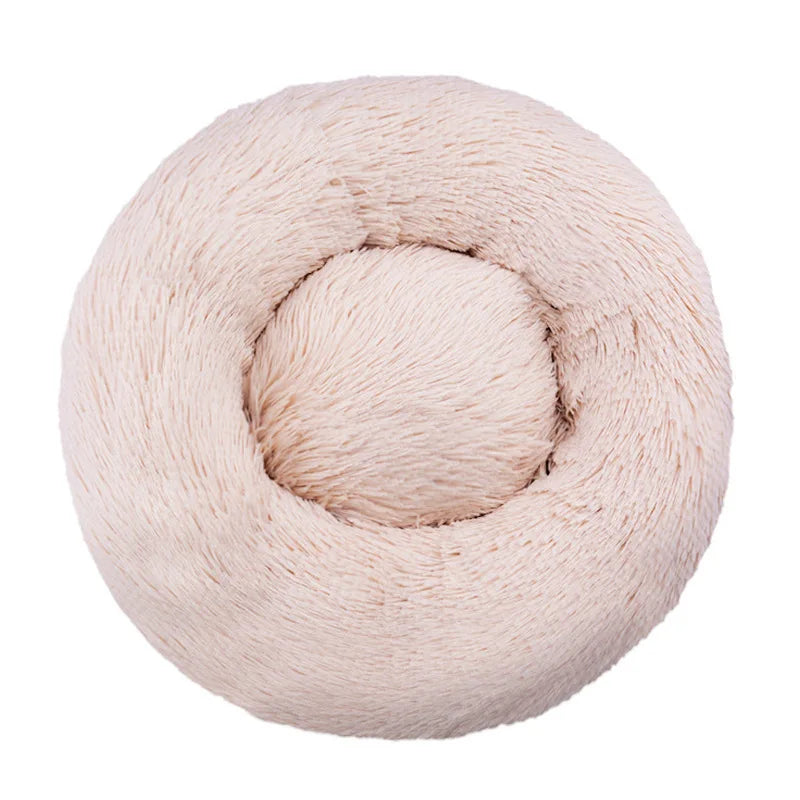 Fluffy Round Pet Bed