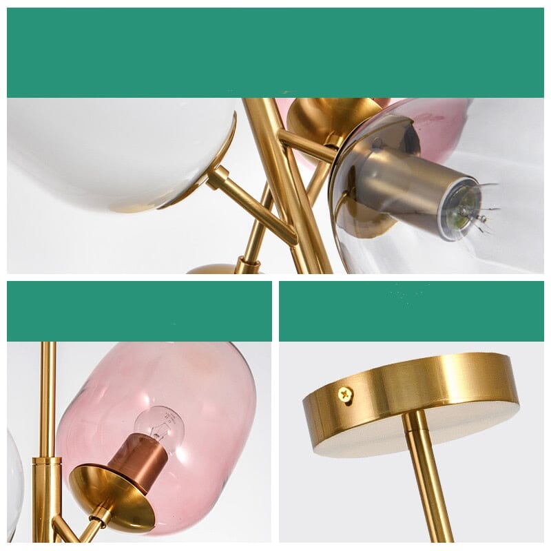 Lumaera Glass Pendant Light | LED Postmodern Pendant Fixture For Modern Spaces