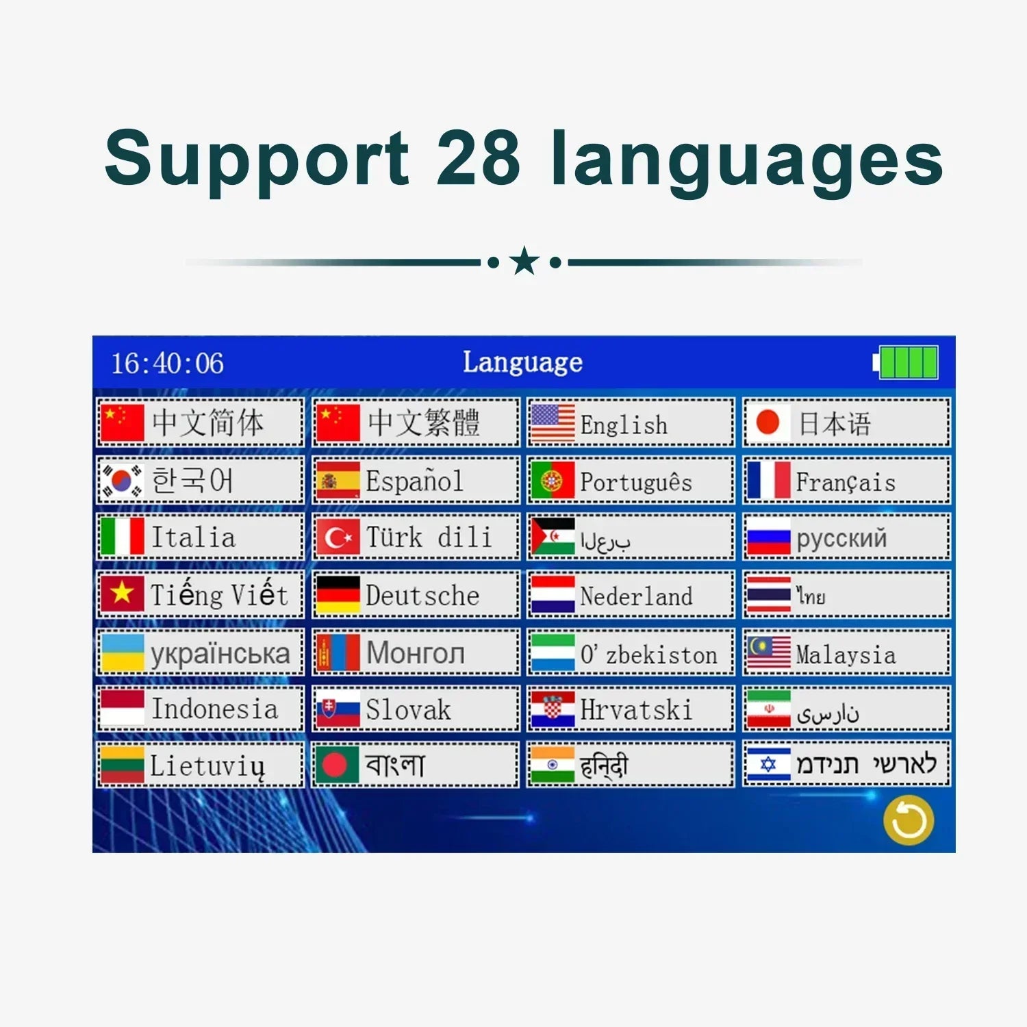 Přenosná ruční inkoustová tiskárna