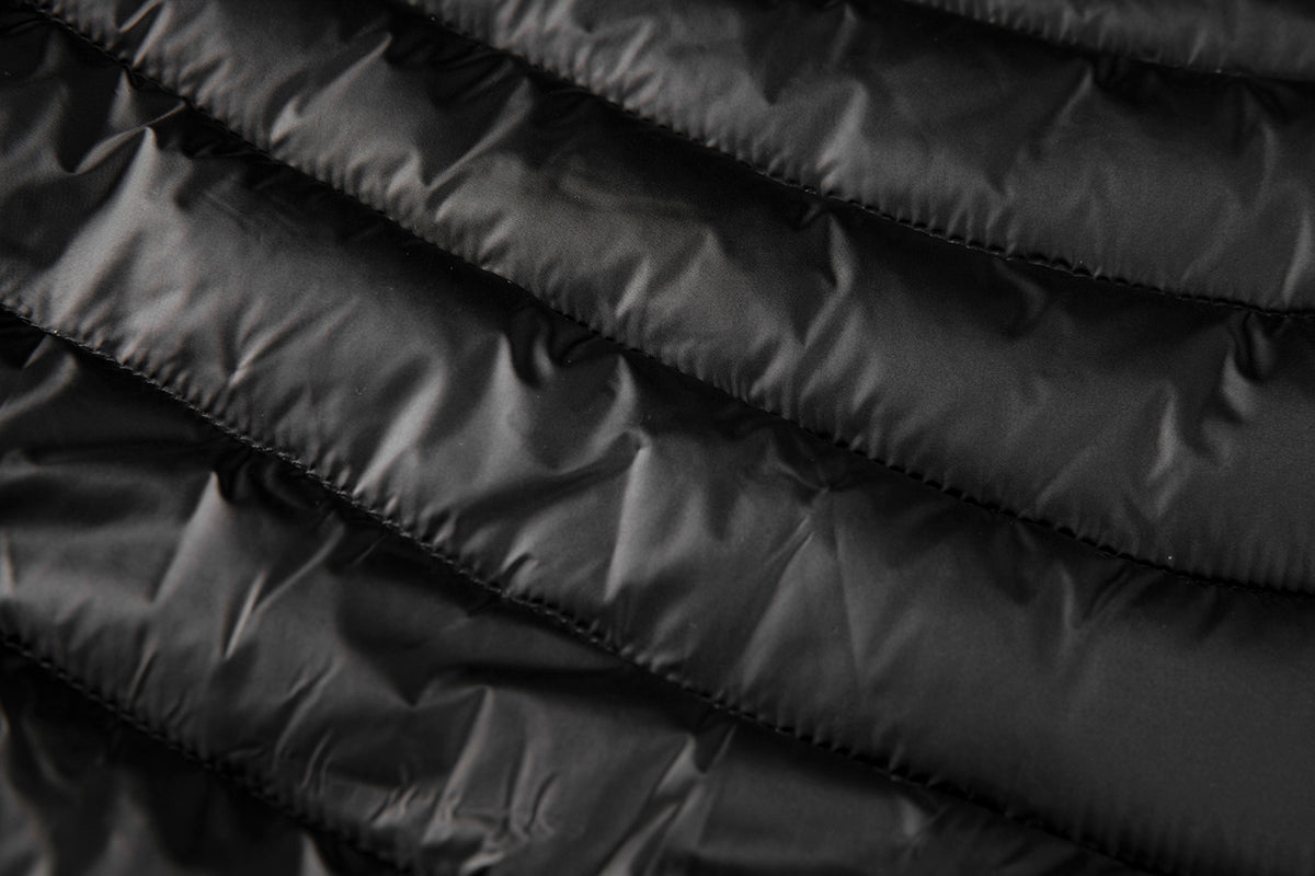 Everest: Pánská bavlněná prošívaná větrovka - s kapucí, podzimní a zimní parka