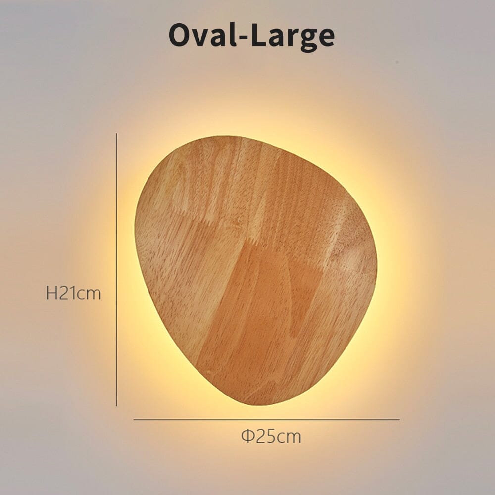 Kairo Oval Wooden Lamps for Warm Ambient Home Lighting