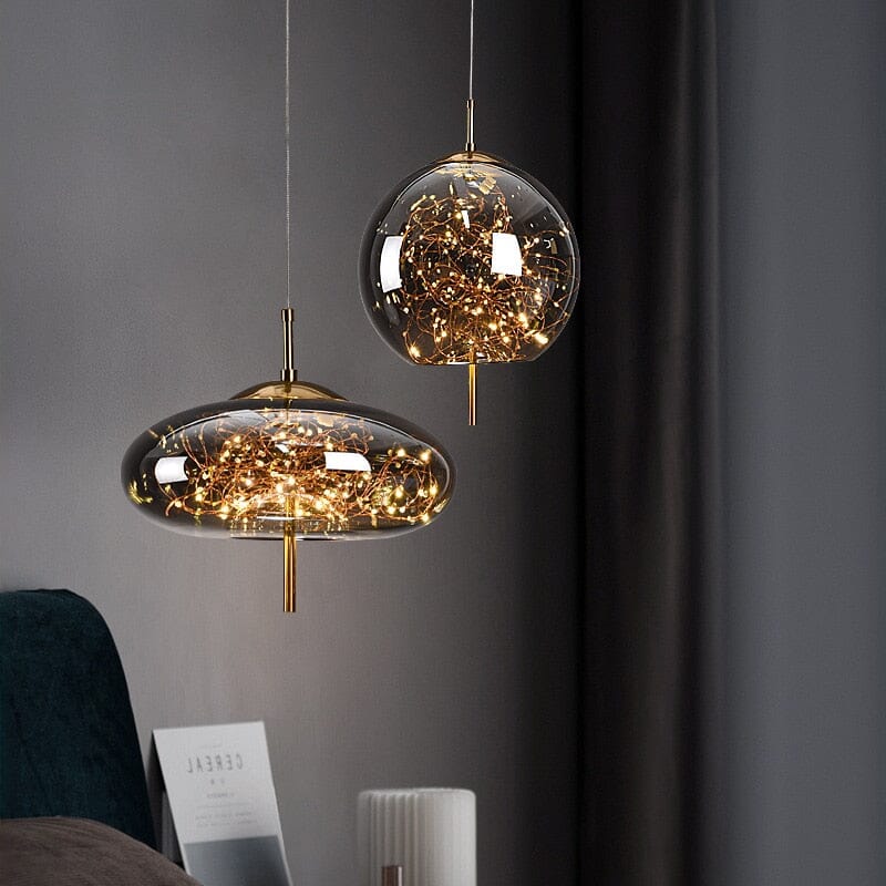 NovaLinea Bao Pendant Light With Italian Lampshade Design