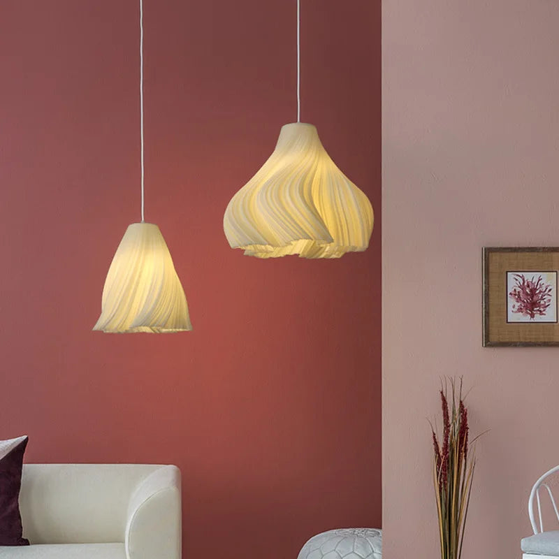 Avenris Fabric Chandelier With Soft Dimmable LED Pendant
