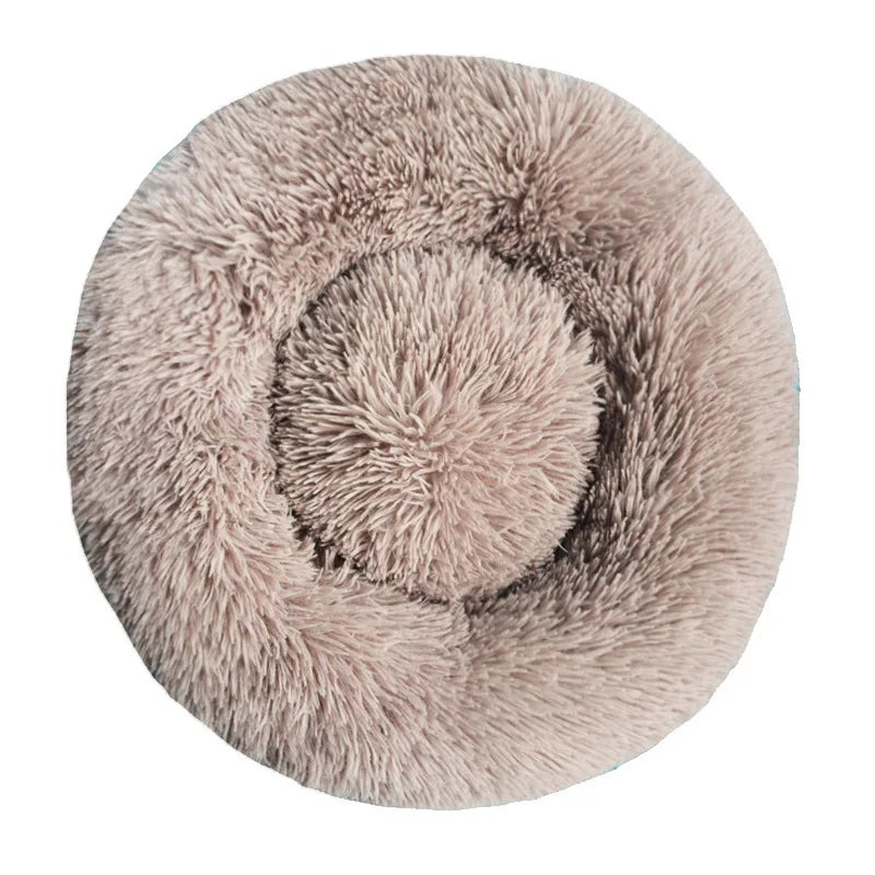 Fluffy Round Pet Bed